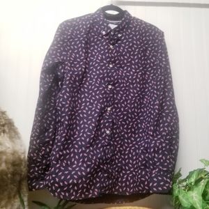 Level Ten Men’s Modern Feather Dress Shirt